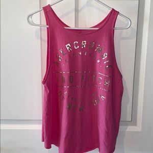 Abercrombie & Fitch pink tank top